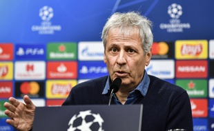 Lucien Favre, en conférence de presse de veille de match
