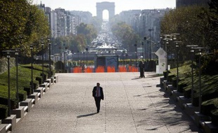 Le quartier des affaires de La Défense, près de Paris, le 14 octobre 2014