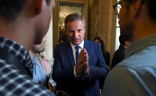 Nicolas Dupont-Aignan le 27 juin 2017 à l'Assemblée nationale, à Paris.