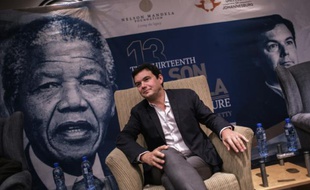 L'économiste français Thomas Piketty, le 1er octobre 2015 à Johannesburg