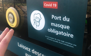 Le port du masque est obligatoire dans le tramway comme dans tous les transports en commun.