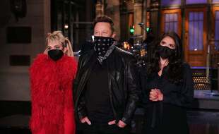 Miley Cyrus et Elon Musk aux répétitions de «Saturday Night Live».