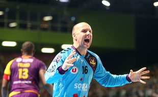 Le gardien de but Gorazd Skof, blessé, sera absent à Chambéry, ce mercredi.