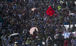 Une cinquantaine de manifestations de paysans étaient prévues jeudi dans les principales villes de Colombie, dont sept pour la seule capitale, Bogota, pour réclamer notamment un soutien accru au secteur agricole.