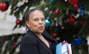 L'ex-ministre de la Justice Christiane Taubira, le 27 janvier 2016 à Paris.
