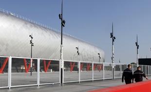 Le stade du Hainaut à Valenciennes, en 2011