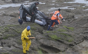 Le bateau de la SNSM n'a pu retourner une troisième fois.