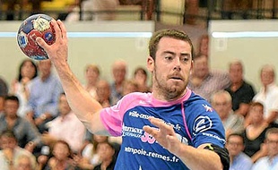 Benoît Doré, meilleur marqueur de Cesson depuis le début de la saison.