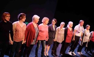 La troupe en tournée