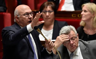 Michel Sapin, ministre des Finances, le 1er juin à l'Assemblée nationale