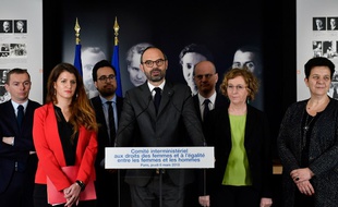 Conférence de presse d'Edouard Philippe, le 8 mars 2018.