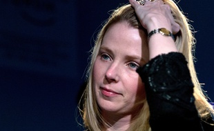 La patronne de Yahoo, Marissa Mayer.