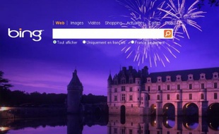 Capture d'écran du moteur de recherche de Microsoft, Bing, le 1er mars 2011