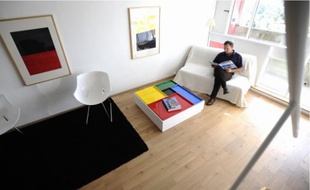 Guillaume Ringo propose de louerà la journée son duplex situé au 17e étage.