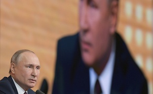 Vladimir Poutine, ici en décembre 2019, voit les choses en grand pour rester à la tête de la Russie.