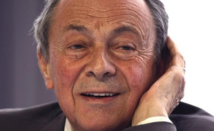 Michel Rocard, le 28 août 2008 à l'Ecole Polytechnique.