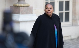 La ministre de la Justice Christiane Taubira, le 18 décembre 2013.