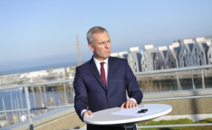 Francois de Rugy, le 15 novembre 2018 à Dunkerque.