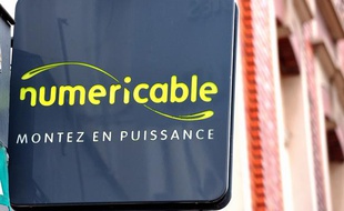 Une enseigne Numericable à Lille.