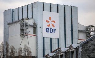 (Illustration) Le logo d'EDF.