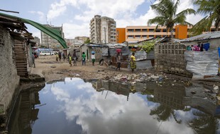 La ville de Beira au Mozambique.