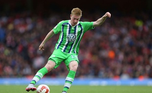Kevin de Bruyne lors de Arsenal-Wolfsburg le 26 juillet 2015.