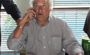 L'ancien joueur de football de Saint-Etienne Hervé Revelli, le 12 mai 2006 à Paris