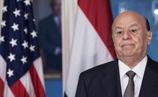Le président yéménite Abd Rabbo Mansour Hadi lors de sa visite à Washington, le 29 juillet 2013