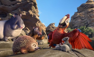 Les animaux héros de Robinson Crusoe de Vincent Kesteloot