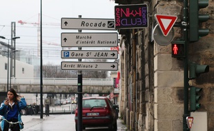 Le 2 février 2017, quai de Paludate à Bordeaux