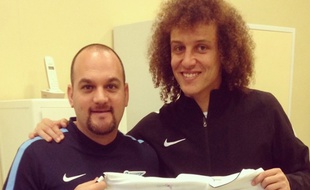 Eduardo Santos a soigné David Luiz à Saint-Petersbourg.