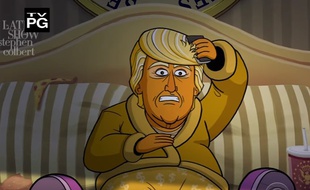 Stephen Colbert va produire une série animée sur Donald Trump