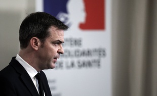 Olivier Véran au ministère de la Santé, le 28 janvier 2021. (illustration)