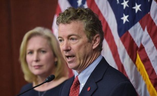 Rand Paul, sénateur républicain du Kentucky, le 10 mars 2015 au Capitole à Washington