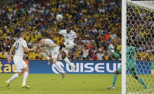 Paul Pogba, maladroit contre l'Equateur, le 25 juin 2014 au Maracana.