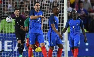 Le défenseur central des Bleus Adil Rami.
