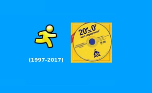 Lancé en 1997 par AOL, le service de messagerie instantanée AIM va fermer le 15 décembre 2017.