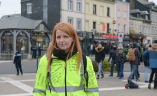 Ingrid Levavasseur, le 15 janvier 2019 à Grand Bourgtheroulde.