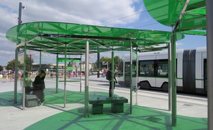 Nouveau look pour la station de tram Duchesse-Anne, à Nantes