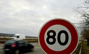 L'automobiliste, unrécidiviste, roulait à 117 km/h sur une route départementale. Illustration.