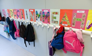 Illustration école primaire.