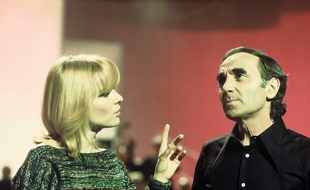 France Gall et Charles Aznavour, ici en duo en 1976 pour l'émission