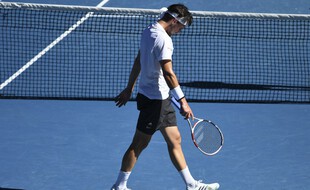 Thiem n'a pas fait le poids en 8e de finale contre Dimitrov.