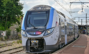Un train de la ligne R. (Illustration)