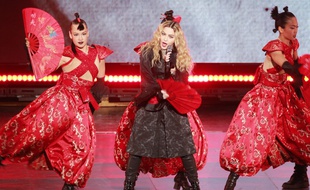 La chanteuse Madonna lors du Rebel Heart Tour