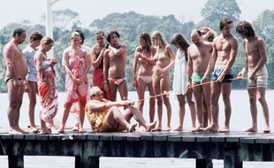 Image tirée du film "Les bronzés"