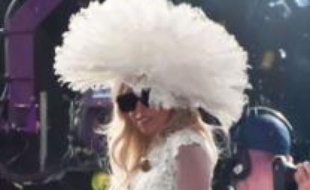 Lady Gaga en concert le 18 août 2011