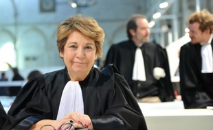 L'ancienne ministre Corinne Lepage, avocate de 115 parties civiles au procès en appel des anciens élus de La Faute-sur-Mer, le 18 novembre 2015