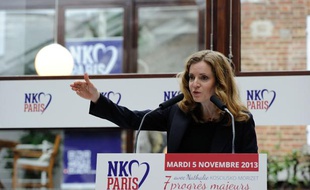 La candidate UMP à la Mairie de Paris, Nathalie Kosciusko-Morizet a présenté mardi 5 novembre son projet pour les municipales 2014.