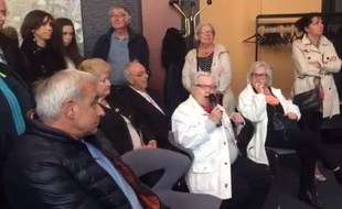 L'ancienne résistante Christiane Cabalé à Saint-Nazaire.
